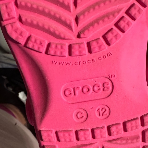 CROCS Kids Sandals - Vibrant Pink